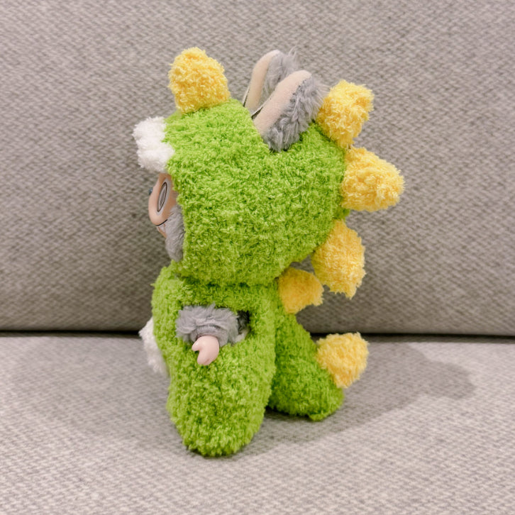 Cute Dinosaur Costume Doll clothes Set – 2-Piece Handmade Hood & Tail for Gen 1/2/3 (No Doll)