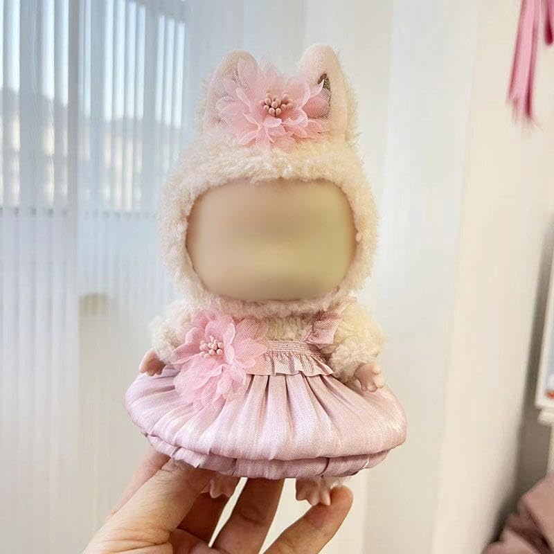 17cm Doll Clothes - Kawaii Clouth for 17cm Dolls, Cute Doll Outfit with Accessories (NO Doll)