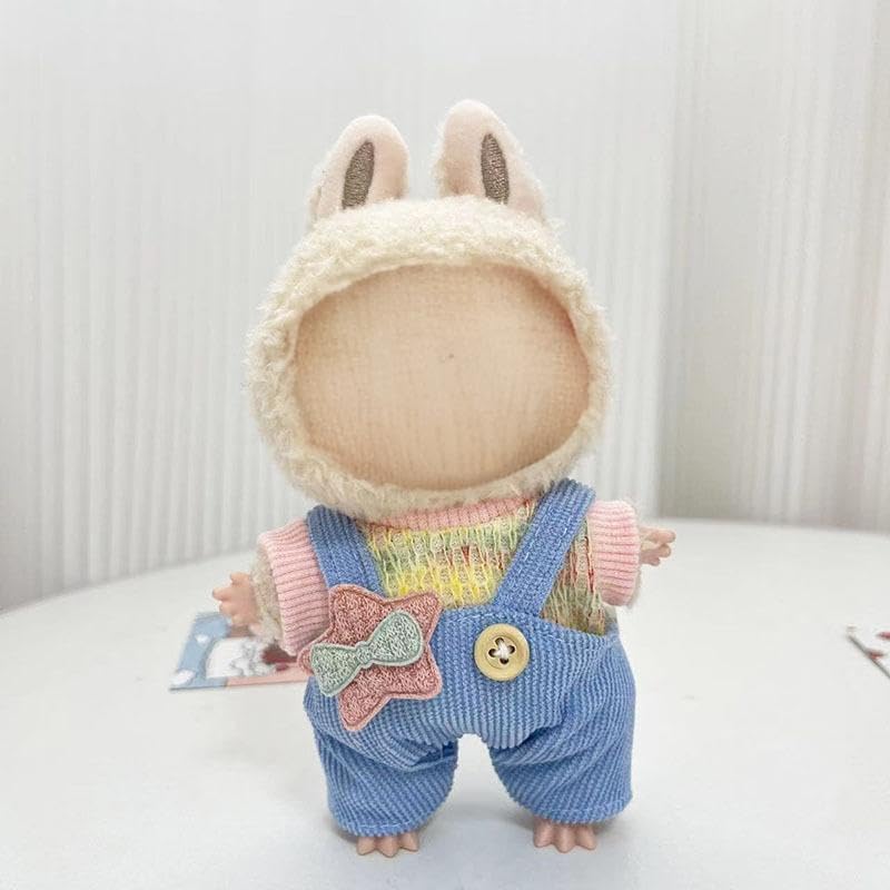 17cm Doll Clothes - Kawaii Clouth for 17cm Dolls, Cute Doll Outfit with Accessories (NO Doll)