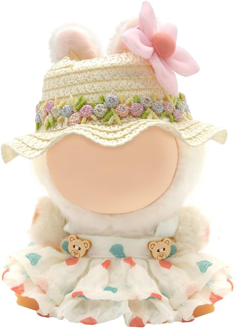Doll Clothes for 17cm Dolls, Doll Clothes Set & Outfit Set for 17cm Dolls, Exquisite Accessories, Clothes Set (Purple)