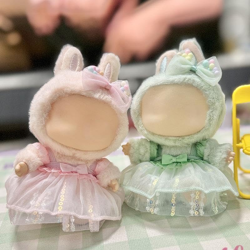 17cm Doll Clothes - Kawaii Clouth for 17cm Dolls, Cute Doll Outfit with Accessories (NO Doll)