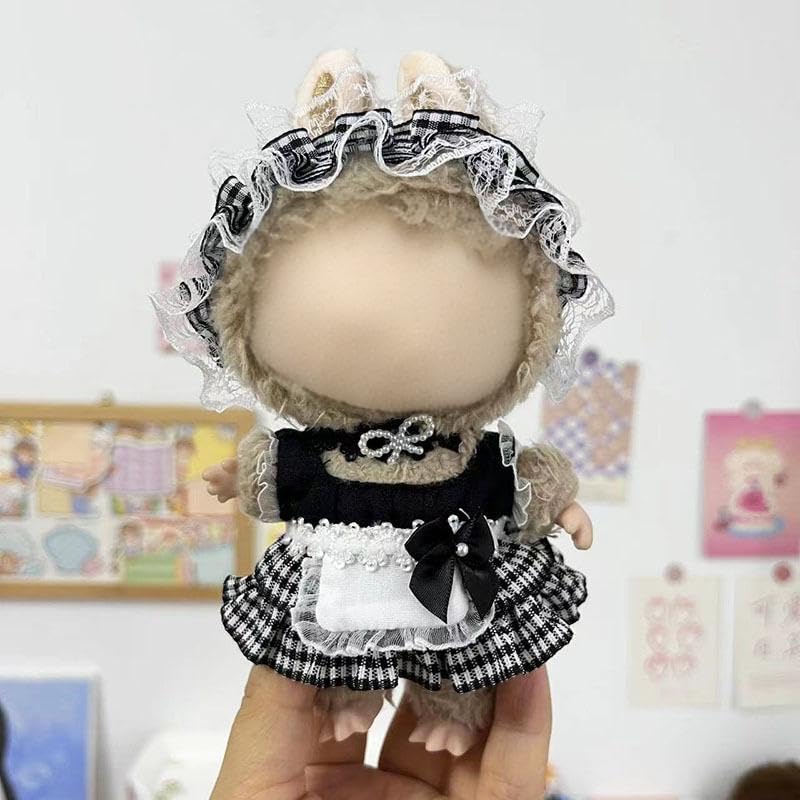 17cm Doll Clothes - Kawaii Clouth for 17cm Dolls, Cute Doll Outfit with Accessories (NO Doll)