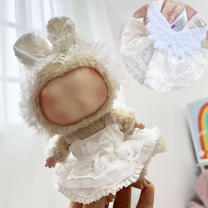 17cm Doll Clothes - Kawaii Clouth for 17cm Dolls, Cute Doll Outfit with Accessories (NO Doll)