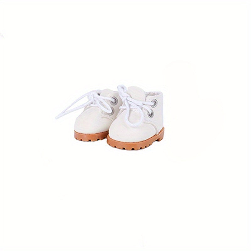 1 Set Fashion Handmade Doll Clothing Tops Pants 6.69 Inches Plush Doll for Clothes Accessories 17cm Cute Doll Holiday Girl Toy Gifts (Not Include Doll)