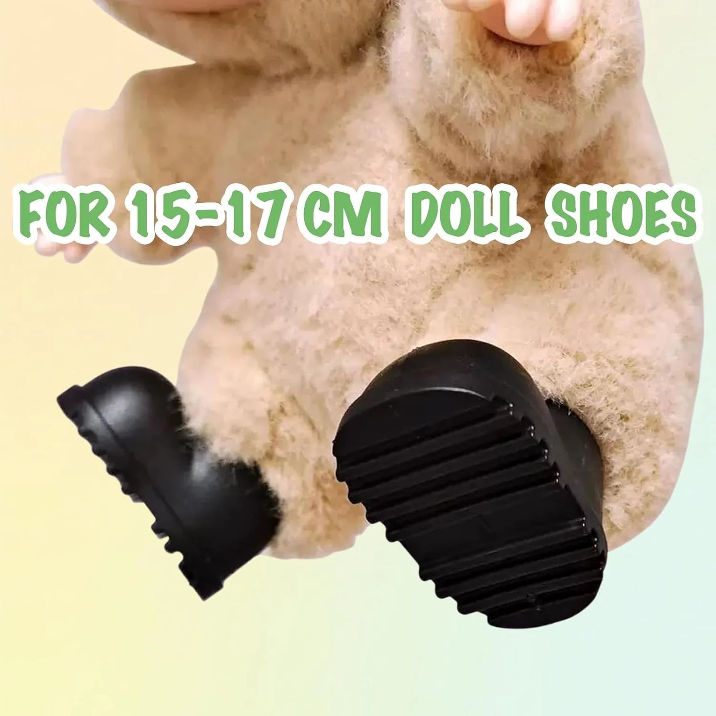 10 Pairs 17cm Doll Shoes - Plastic Mini Shoes for 6.9 Inch Dolls for Collectors & Playtime - Lightweight & Durable