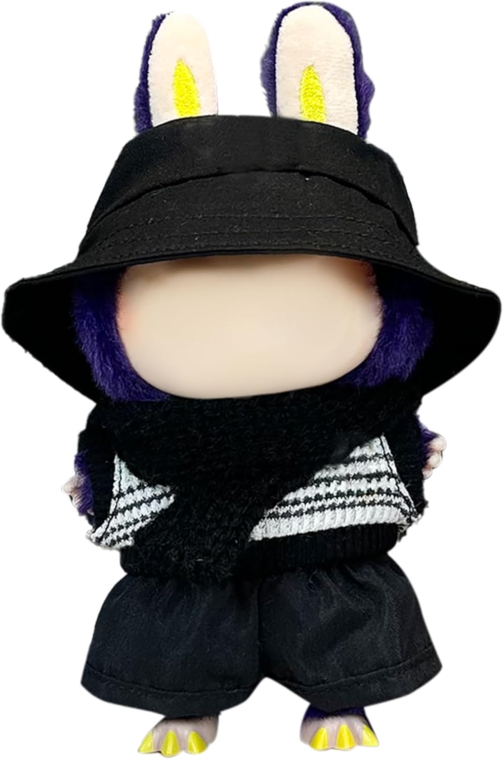 Clothes Fit for 17cm/6.7 Inch Doll, Fashion Doll Clothes Outfit Set Cute Theme Designer Toys Dress Accessories for Collector Fans Display Case (Red Blue Set)
