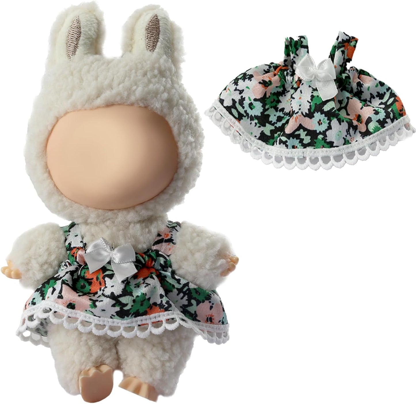 Clothes for 17cm Doll (NO Doll) Mystery Bag, Handcrafted Crochet Set for Doll, Premium Outfit ,Cute Clothes for Dress up Unique Style