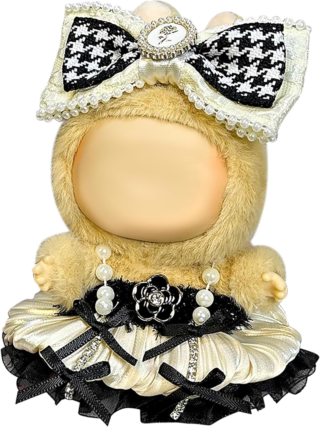 Clothes Fit for 17cm/6.7 Inch Doll, Fashion Doll Clothes Outfit Set Cute Theme Designer Toys Dress Accessories for Collector Fans Display Case (Red Blue Set)