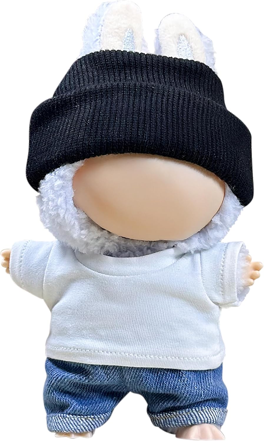 Clothes Fit for 17cm/6.7 Inch Doll, Fashion Doll Clothes Outfit Set Cute Theme Designer Toys Dress Accessories for Collector Fans Display Case (Red Blue Set)