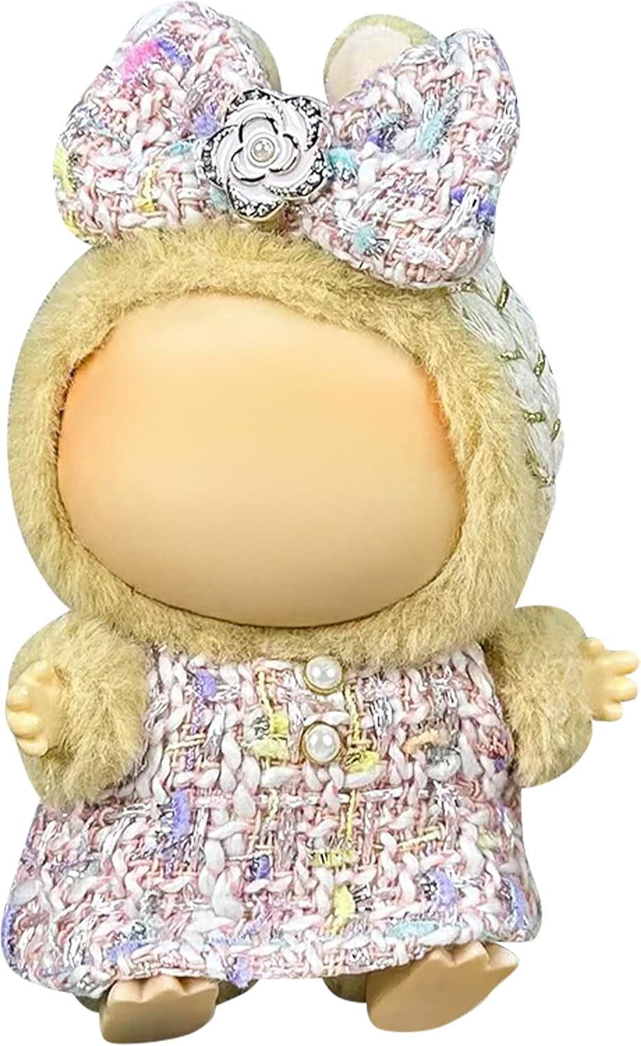 Clothes Fit for 17cm/6.7 Inch Doll, Fashion Doll Clothes Outfit Set Cute Theme Designer Toys Dress Accessories for Collector Fans Display Case (Red Blue Set)
