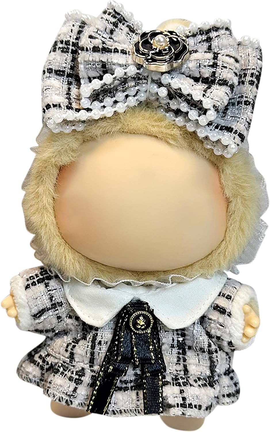 Clothes Fit for 17cm/6.7 Inch Doll, Fashion Doll Clothes Outfit Set Cute Theme Designer Toys Dress Accessories for Collector Fans Display Case (Red Blue Set)