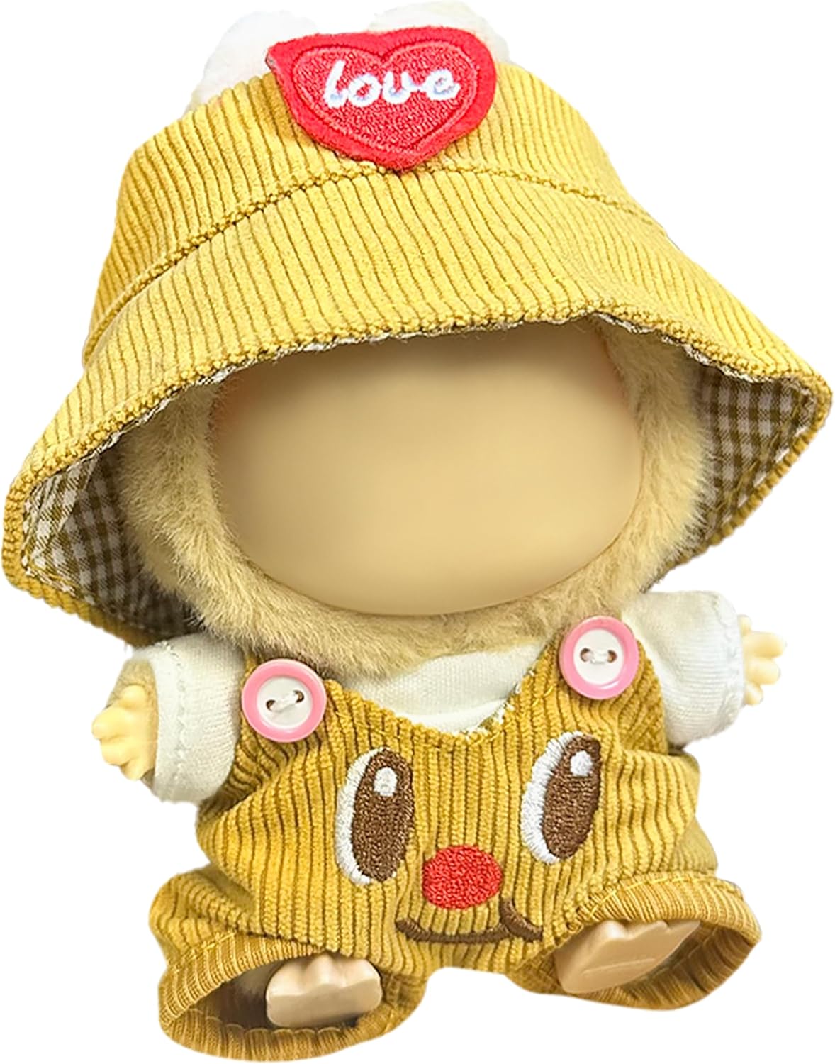 Clothes Fit for 17cm/6.7 Inch Doll, Fashion Doll Clothes Outfit Set Cute Theme Designer Toys Dress Accessories for Collector Fans Display Case (Red Blue Set)