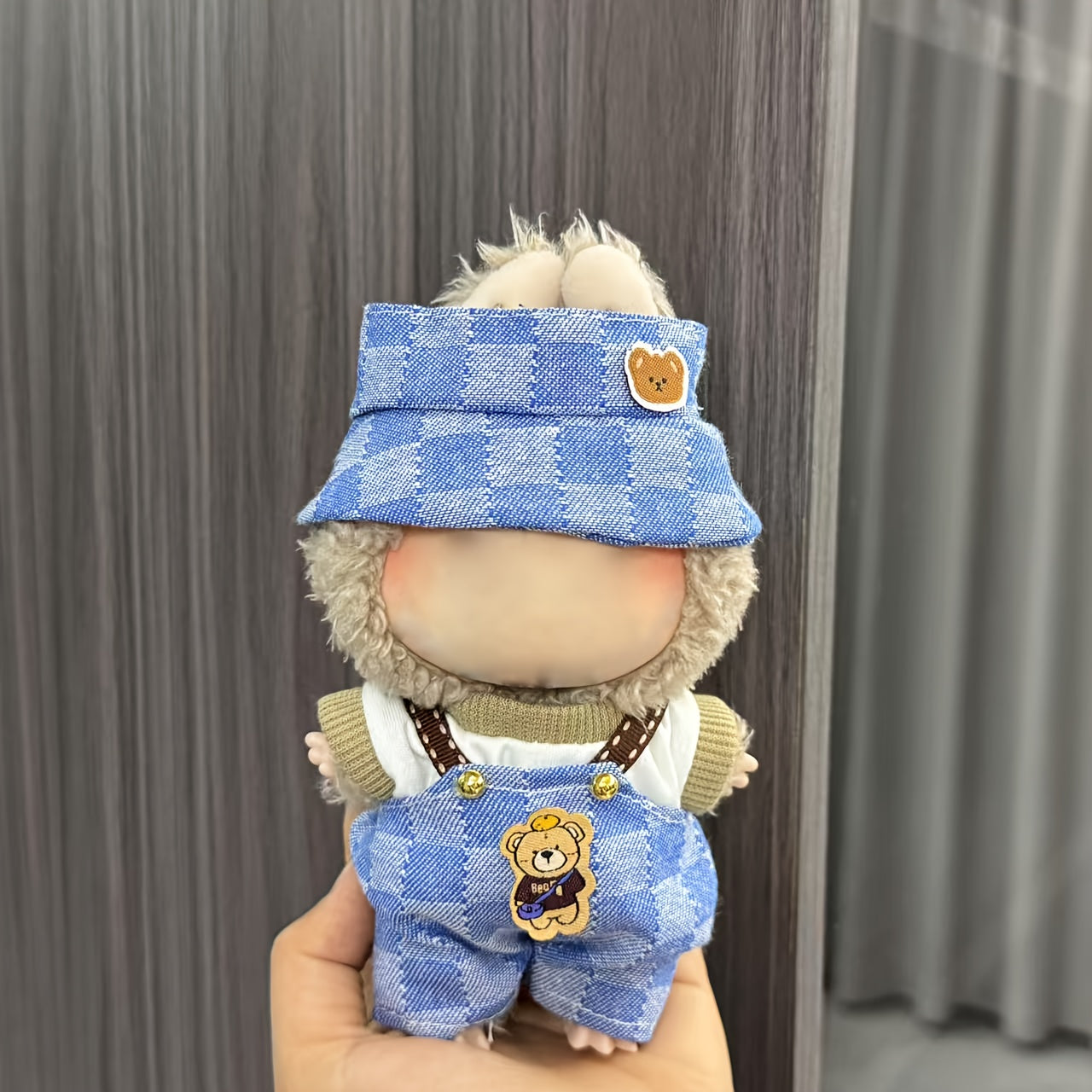 Doll clothes 6.7''/17cm Collector'S Wardrobe Set - 3in1 Vintage Cafe & Streetwear Outfits