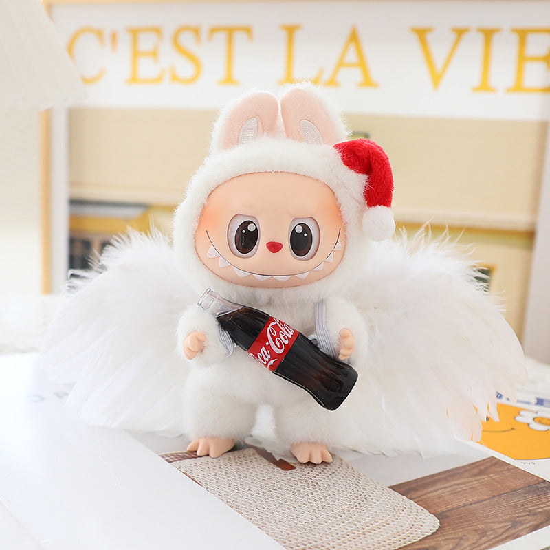 +Clothes for Labubu(NO Doll), 17cm Bow Doll Outfit for 1st, 2nd, and 3rd Generation Labubu Dolls