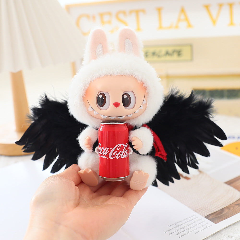 +Clothes for Labubu(NO Doll), 17cm Bow Doll Outfit for 1st, 2nd, and 3rd Generation Labubu Dolls