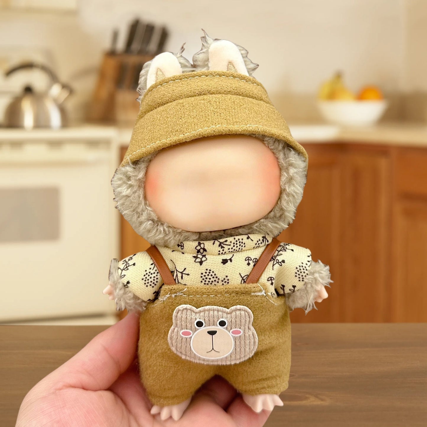 6.69inch Hand-made Doll Four Seasons Wear DIY Accessories Sweet Clothes Mini Accessories Suit Girl Play Home Toy (Not Include Doll)