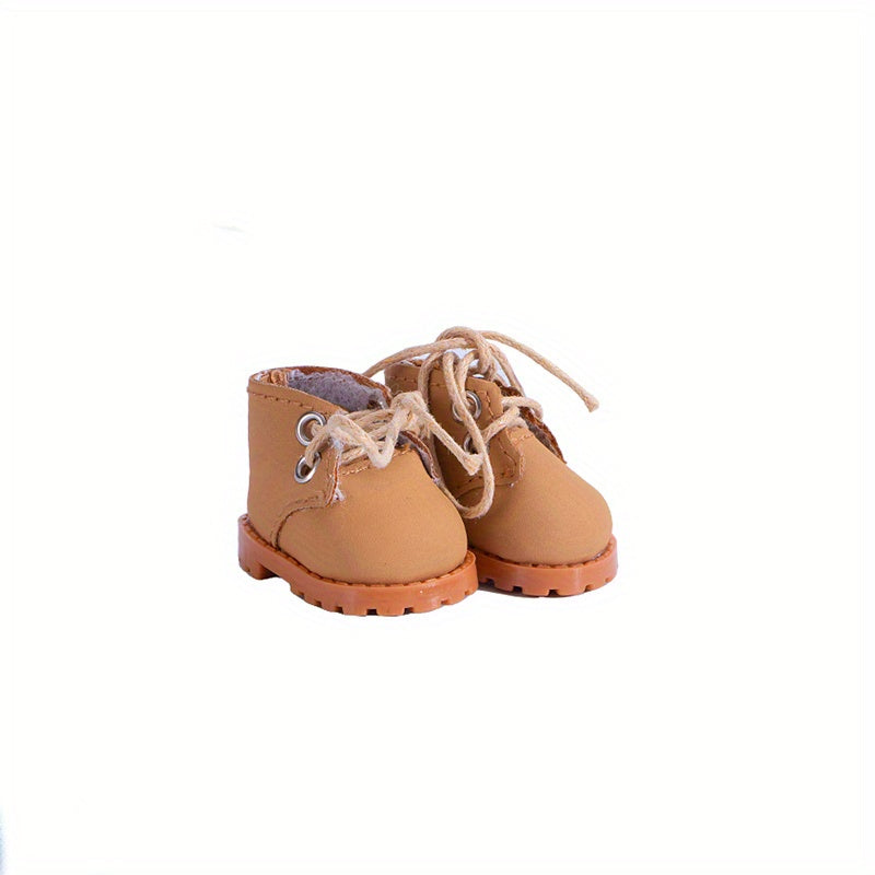 1 Set Fashion Handmade Doll Clothing Tops Pants 6.69 Inches Plush Doll for Clothes Accessories 17cm Cute Doll Holiday Girl Toy Gifts (Not Include Doll)