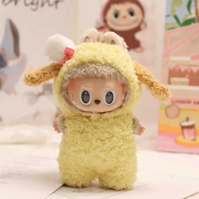 Labubu Animal Costume Collection – Plush Outfit Set for Labubu Gen 1/2/3 (No Doll)