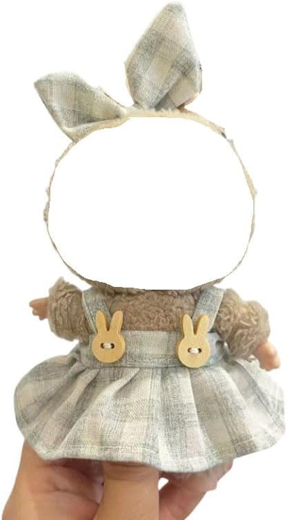Dolls Clothes Outfit 17cm Doll Charm Clothes Suspenders Pants Replacement 3 Set No Doll
