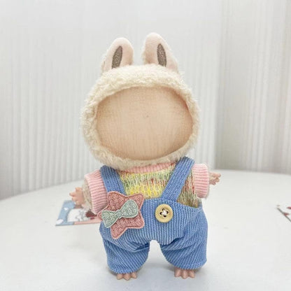 17cm Doll Clothes - Kawaii Clouth for 17cm Dolls, Cute Doll Outfit with Accessories (NO Doll)