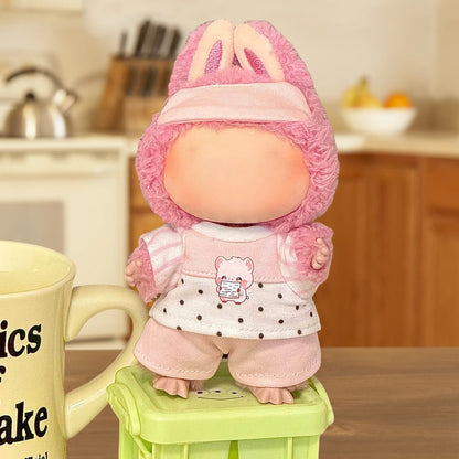 6.69inch Hand-made Doll Four Seasons Wear DIY Accessories Sweet Clothes Mini Accessories Suit Girl Play Home Toy (Not Include Doll)