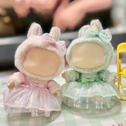 17cm Doll Clothes - Kawaii Clouth for 17cm Dolls, Cute Doll Outfit with Accessories (NO Doll)