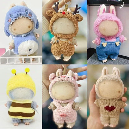 17cm Doll Clothes - Kawaii Clouth for 17cm Dolls, Cute Doll Outfit with Accessories (NO Doll)