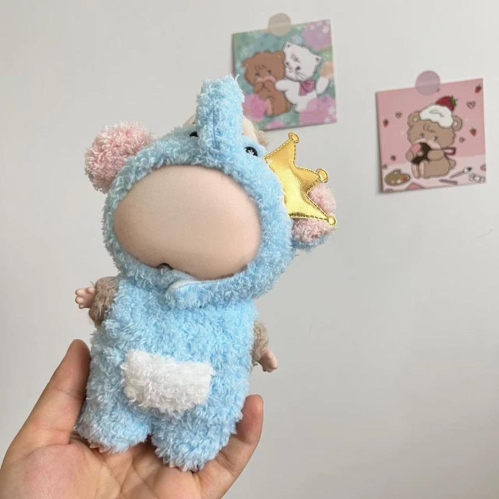 17cm Doll Clothes - Kawaii Clouth for 17cm Dolls, Cute Doll Outfit with Accessories (NO Doll)