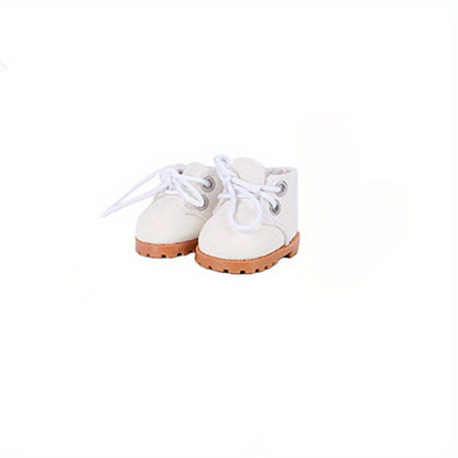 1 Set Fashion Handmade Doll Clothing Tops Pants 6.69 Inches Plush Doll for Clothes Accessories 17cm Cute Doll Holiday Girl Toy Gifts (Not Include Doll)