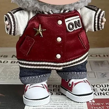 Cute Doll Shoes for Labubu, 2025 New Mini Shoes for 17cm Labubu Clothes Accessories, Mini Finger Shoes for Labubu Doll Accessories Dress up Unique Style