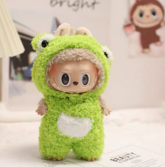 Labubu Animal Costume Collection – Plush Outfit Set for Labubu Gen 1/2/3 (No Doll)