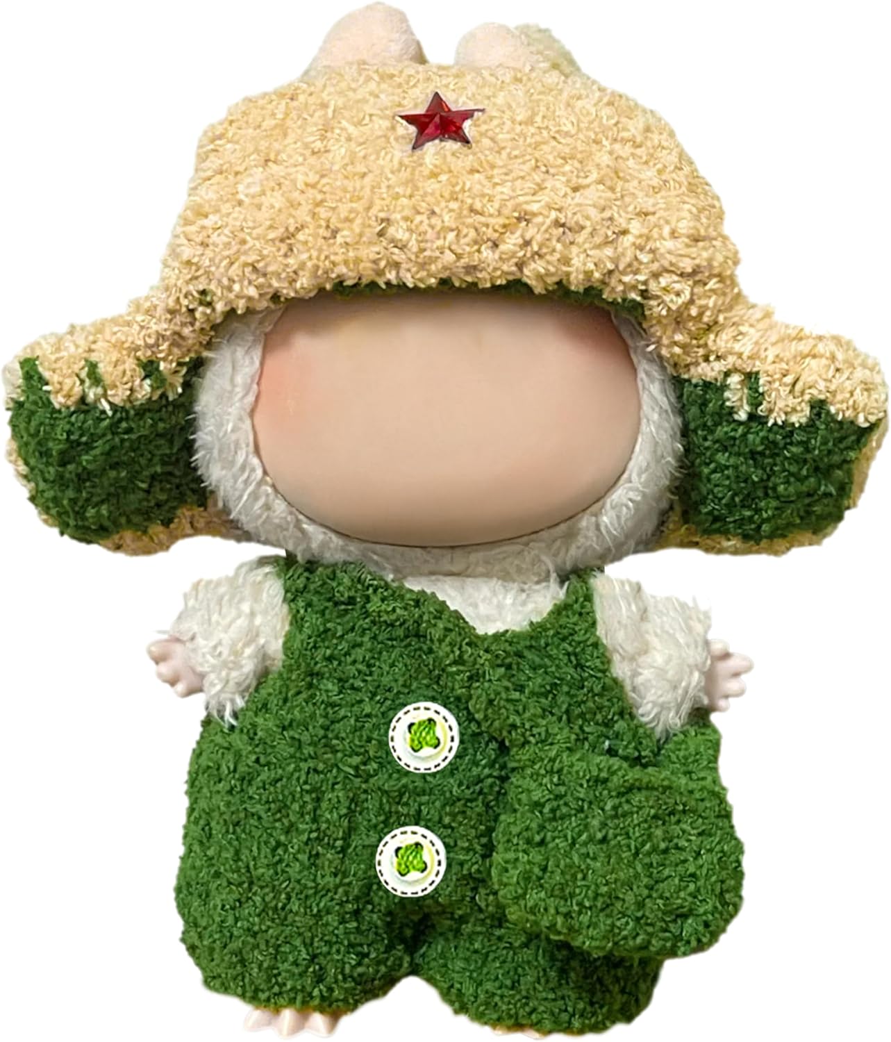 Clothes Fit for 17cm/6.7 Inch Doll, Fashion Doll Clothes Outfit Set Cute Theme Designer Toys Dress Accessories for Collector Fans Display Case (Red Blue Set)