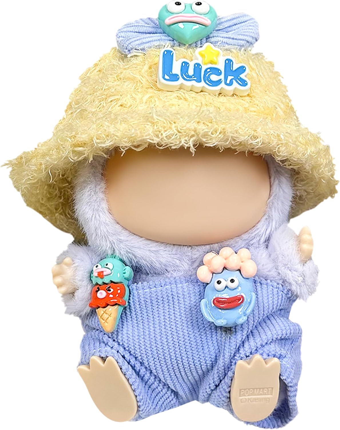 Clothes Fit for 17cm/6.7 Inch Doll, Fashion Doll Clothes Outfit Set Cute Theme Designer Toys Dress Accessories for Collector Fans Display Case (Red Blue Set)