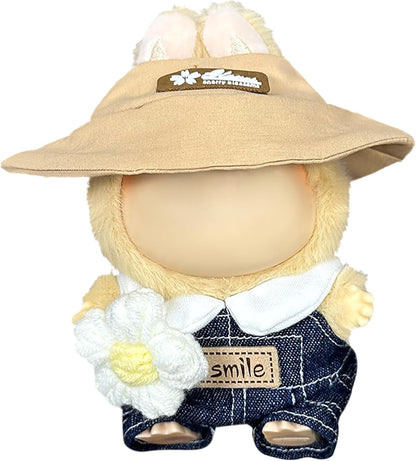 Clothes Fit for 17cm/6.7 Inch Doll, Fashion Doll Clothes Outfit Set Cute Theme Designer Toys Dress Accessories for Collector Fans Display Case (Red Blue Set)