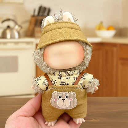 6.69inch Hand-made Doll Four Seasons Wear DIY Accessories Sweet Clothes Mini Accessories Suit Girl Play Home Toy (Not Include Doll)