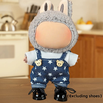 6.69inch Hand-made Doll Four Seasons Wear DIY Accessories Sweet Clothes Mini Accessories Suit Girl Play Home Toy (Not Include Doll)
